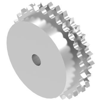 Chain Wheel Duplex
for chain 06B-2, 3/8 x 7/32 RØ 6.35mm

 