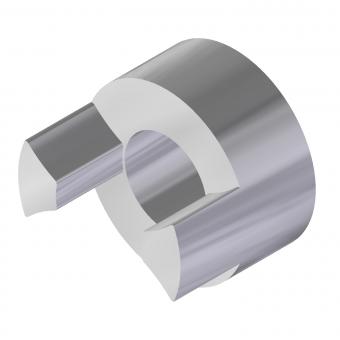 coupling half
without lateral thread

 