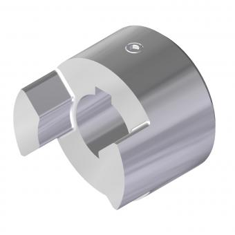 coupling half with keyway 2mm 