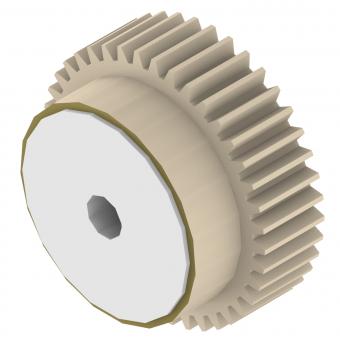 Spur Gear with Steel Core

 
